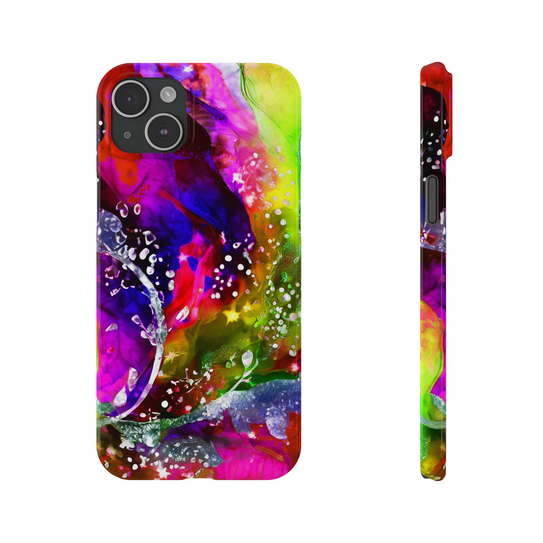 Slim Cute Phone Cases for Iphone | iPhone 15 Case | iPhone 15 Pro Max Case, Iphone 14, Iphone 14 Pro Max, Iphone 13, Summer Marble Feast - Studio40ParkLane