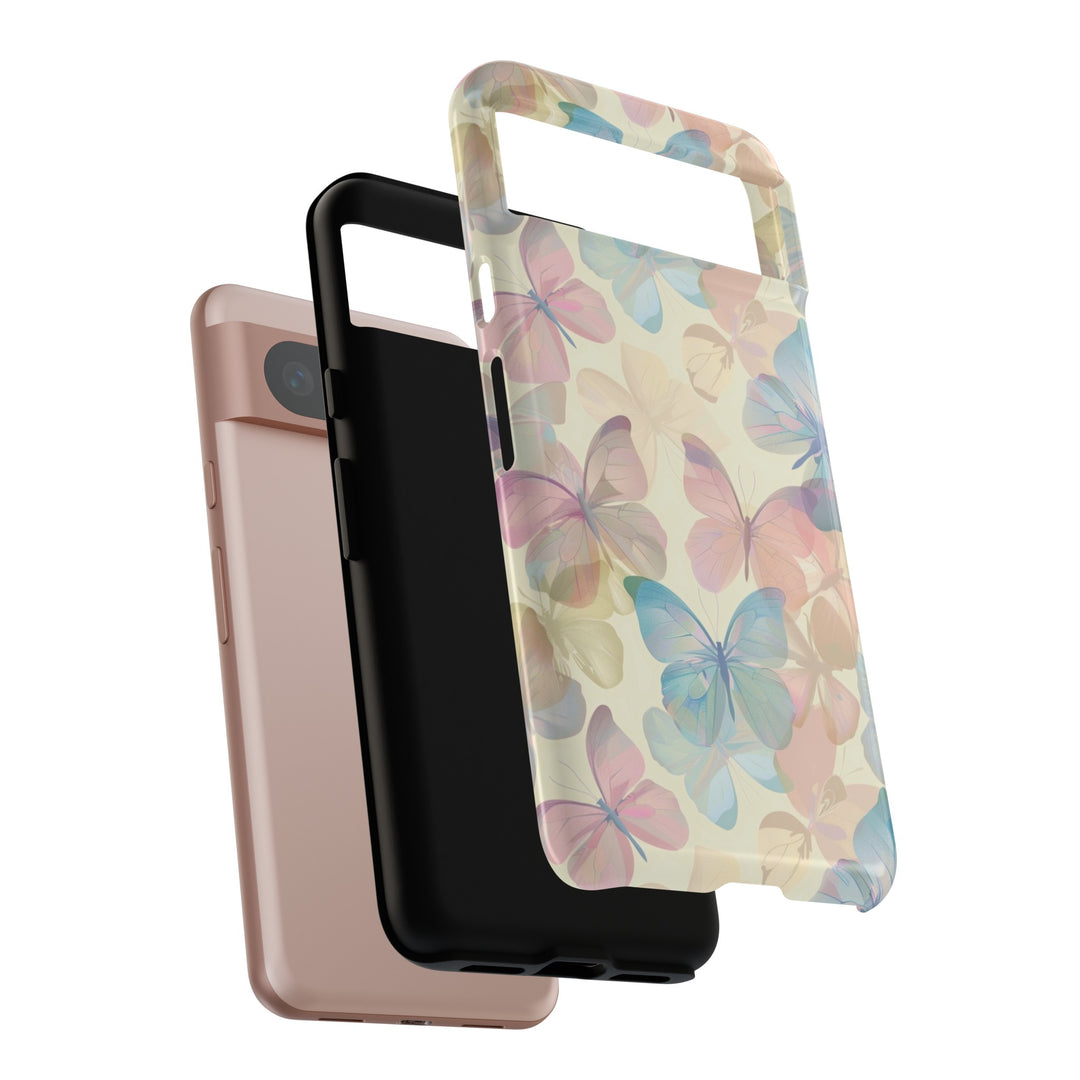 Cute Samsung Case | Cool Iphone Case | Summer Pastel Butterflies, Samsung S24, S23, S22, S21, IPhone 15 Case | Iphone 14 Case, Iphone 13 Case - Studio40ParkLane