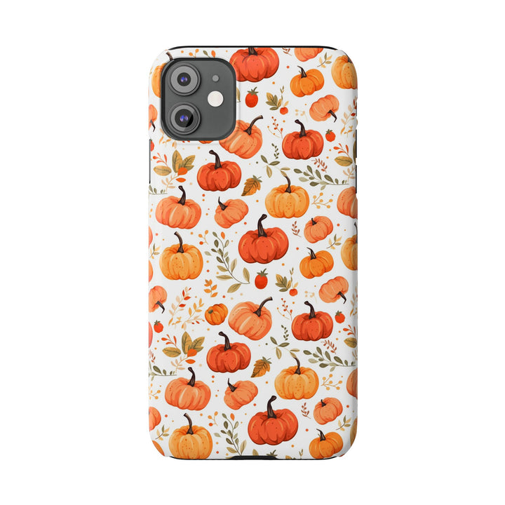 Slim Fall Autumn Pumpkins Gift for Her Cute Phone Cases for Iphone 16 | iPhone 15 Case | iPhone 15 Pro Max Case, Iphone 14, Iphone 14 Pro Max, Iphone 13, Slim - Studio40ParkLane