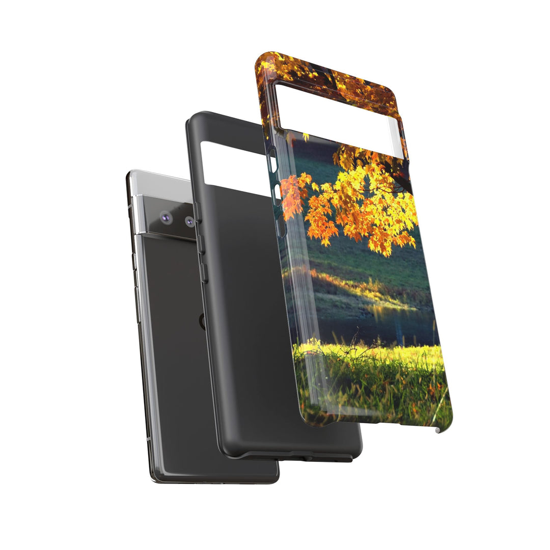 Impact Resistant, Fall Leaves Collage, Cute Phone Cases for Samsung S24, S23, S22, S21, IPhone 15 pro Iphone 14 pro Iphone 13 IPhone 12 Iphone 11 - Studio40ParkLane