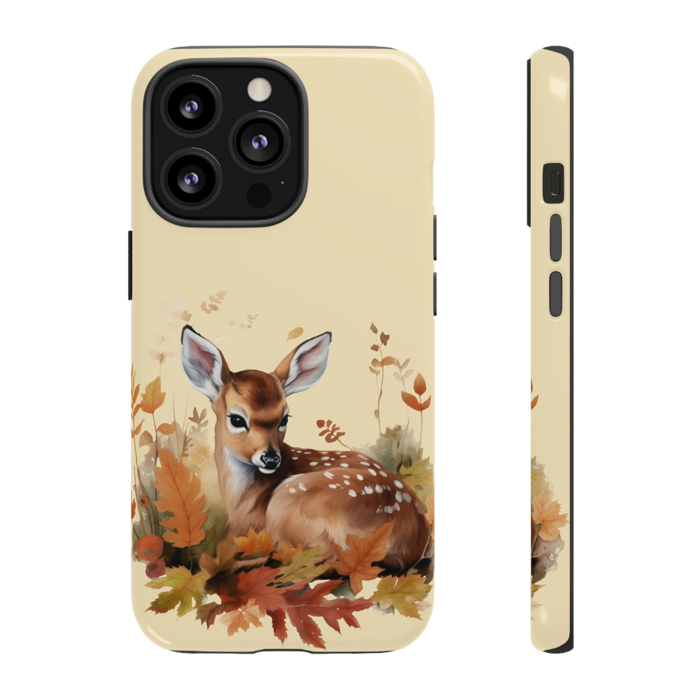 Autumn Fall Deer Gift for Her Cute Phone Case for, Samsung Galaxy S24, S23, S22, S21, IPhone 16 Case | Iphone 15, Iphone 14, IPhone 13 Case