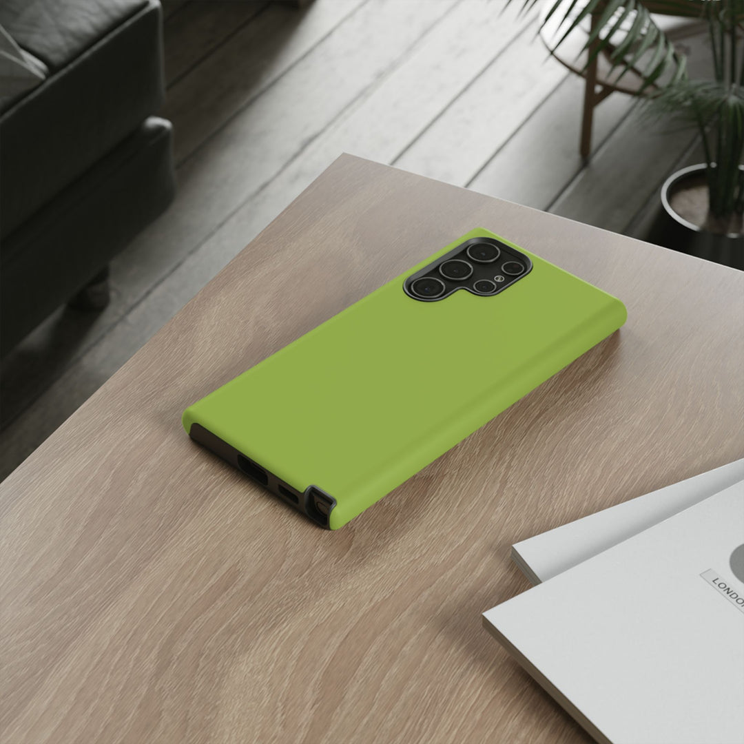 Premium Tough Chartreuse Green Gift for Her Cute Phone Cases for Samsung S25 S24, S23, S22, S21, Iphone, 16, 15, 14, 13 Pro Max Ultra - Studio40ParkLane