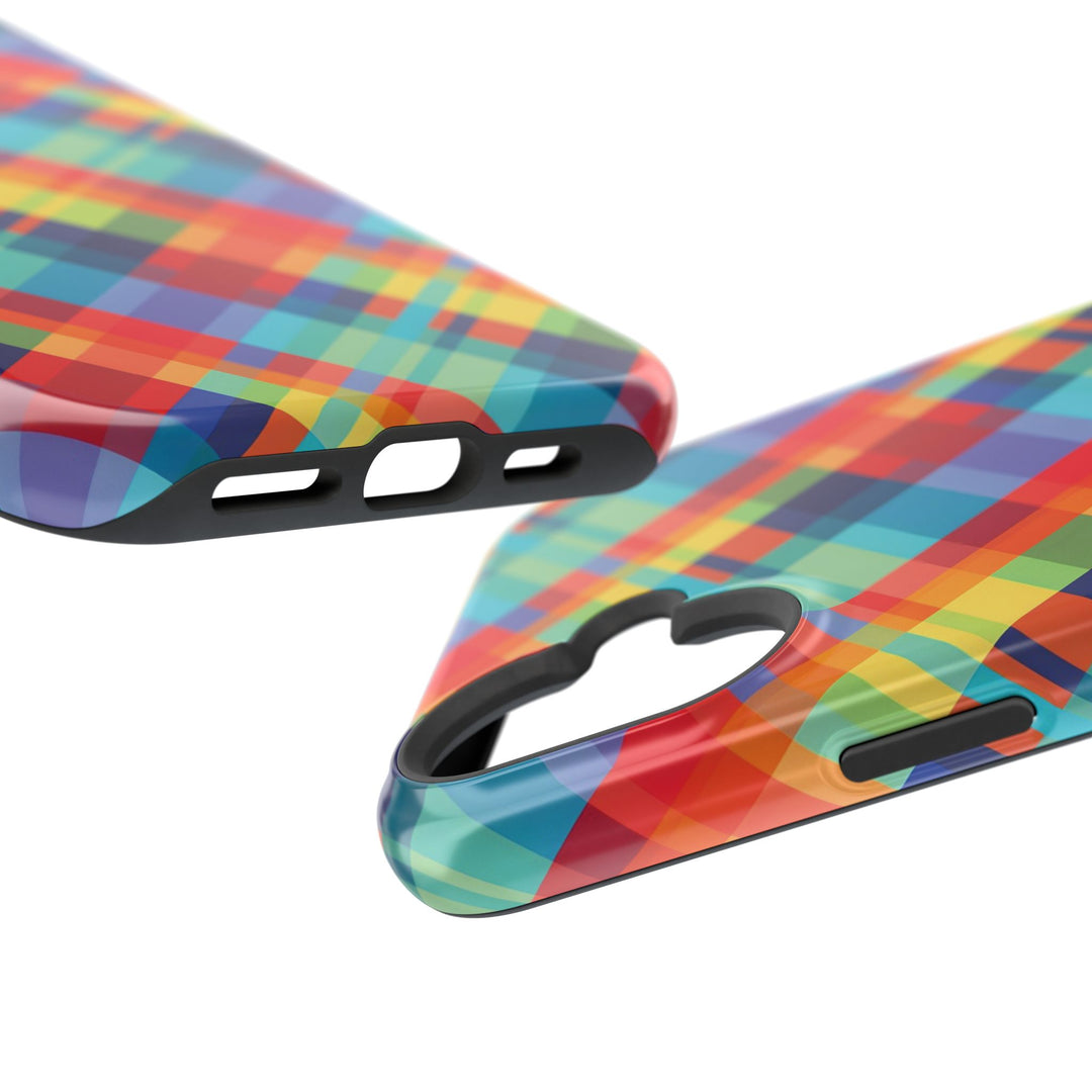 Checkered Plaid Magsafe Gift for Her Cute Phone Case for Iphone, | iPhone 16 | iPhone 15 Pro Max, Iphone 14 Pro Max, 13 12 11 10 9 8 7 - Studio40ParkLane
