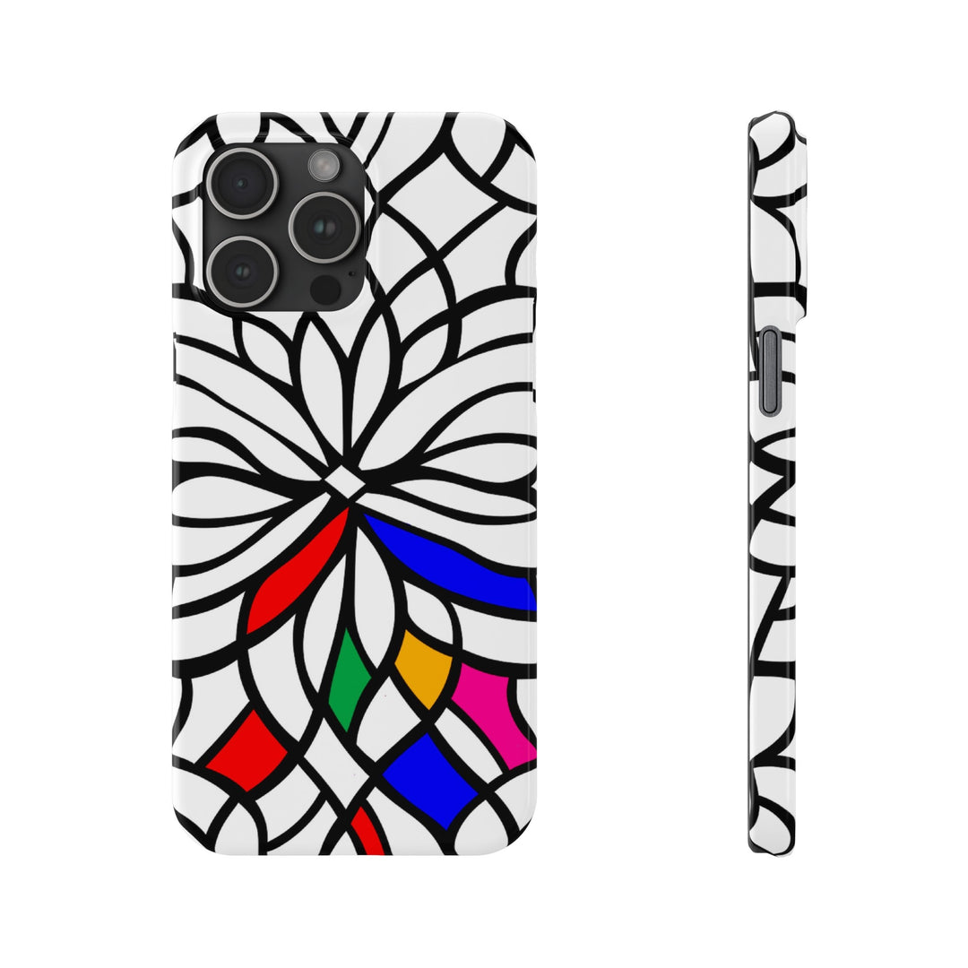 Slim Cute Phone Cases for Iphone | iPhone 15 Case | iPhone 15 Pro Max Case, Iphone 14, Iphone 14 Pro Max, Iphone 13, Colored Spider Web - Studio40ParkLane