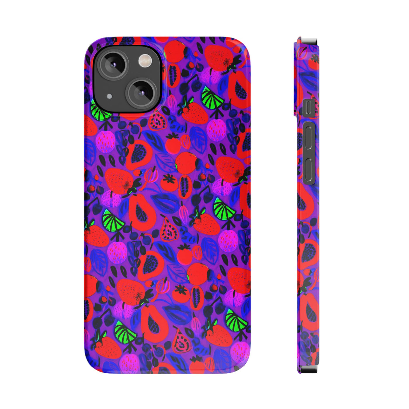 Slim Trendy Fall Fruit Gift for Her Cute Phone Cases for Iphone 16 | iPhone 15 Case | iPhone 15 Pro Max Case, Iphone 14, Iphone 14 Pro Max, Iphone 13, Slim