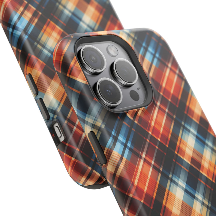 Checkered Plaid Magsafe Gift for Her Cute Phone Case for Iphone, | iPhone 16 | iPhone 15 Pro Max, Iphone 14 Pro Max, 13 12 11 10 9 8 7 - Studio40ParkLane