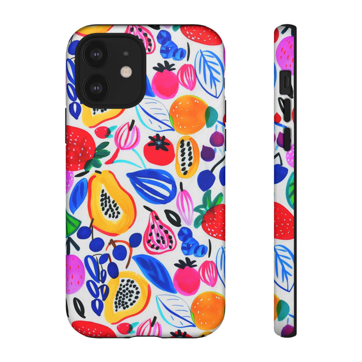 Summer Fruit Cute Tough Phone Case - For Apple iPhone 17, 16 Pro Max, 15 Pro Max, 14 Plus 13 Pro 12, Samsung Galaxy S26, S25, S24 Plus Ultra