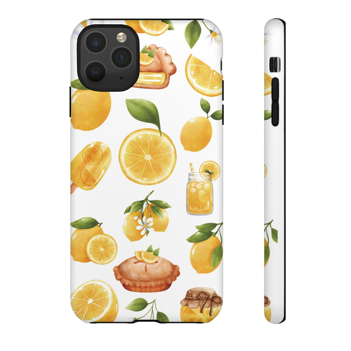 Cute IPhone Case | Summer Fruit Lemon, iPhone 15 Case | iPhone 15 Pro Case, Iphone 14 Case, Iphone 14 Pro Max Case, Protective Iphone Case - Studio40ParkLane