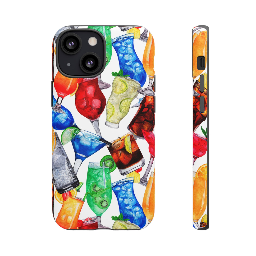 Cute Samsung Case | Cool Iphone Case | Summer Fruit Cocktail, Samsung S24, S23, S22, S21, IPhone 15 Case | Iphone 14 Case, Iphone 13 Case - Studio40ParkLane