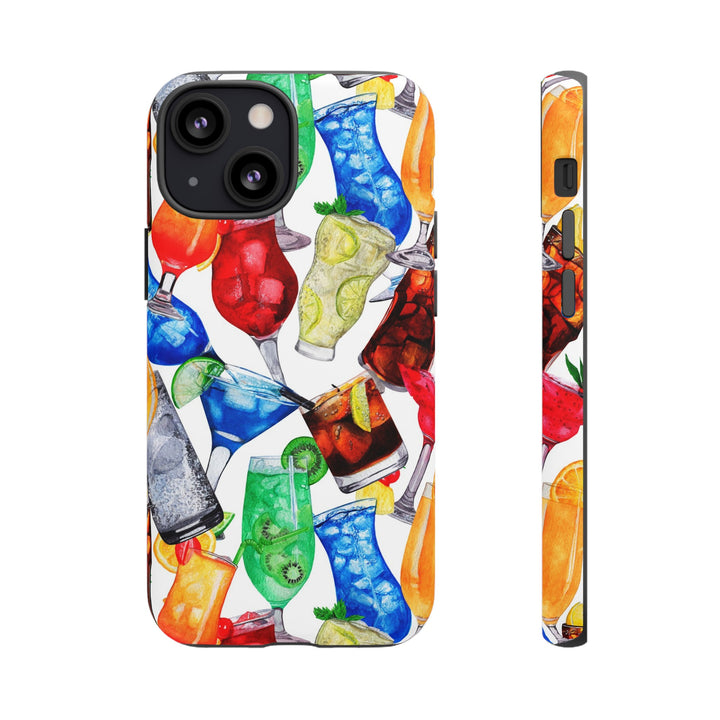Cute Samsung Case | Cool Iphone Case | Summer Fruit Cocktail, Samsung S24, S23, S22, S21, IPhone 15 Case | Iphone 14 Case, Iphone 13 Case - Studio40ParkLane