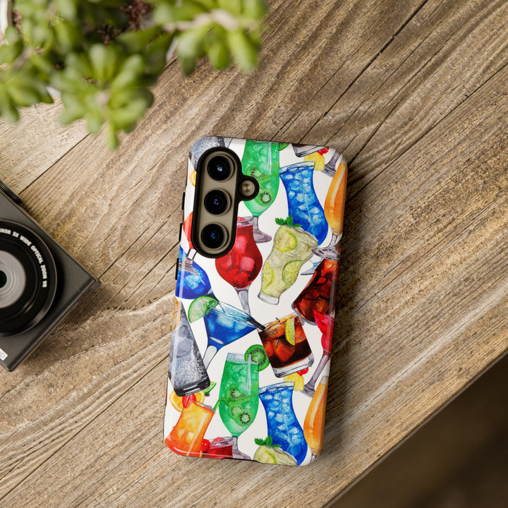Cute Samsung Case | Cool Iphone Case | Summer Fruit Cocktail, Samsung S24, S23, S22, S21, IPhone 15 Case | Iphone 14 Case, Iphone 13 Case - Studio40ParkLane