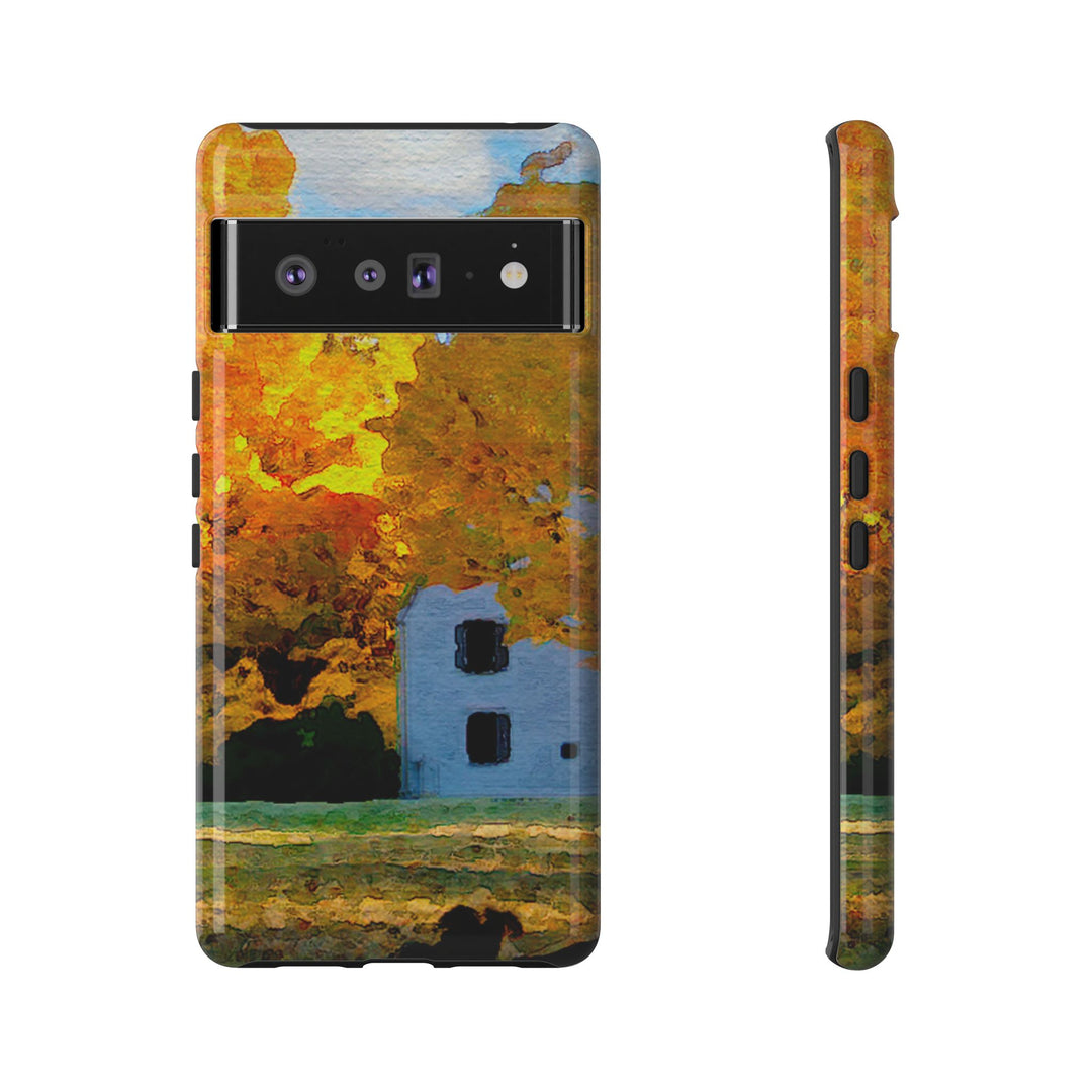 Impact Resistant, Fall Leaves Watercolor, Cute Phone Cases for Samsung S24, S23, S22, S21, IPhone 15 pro Iphone 14 pro Iphone 13 IPhone 12 Iphone 11 - Studio40ParkLane