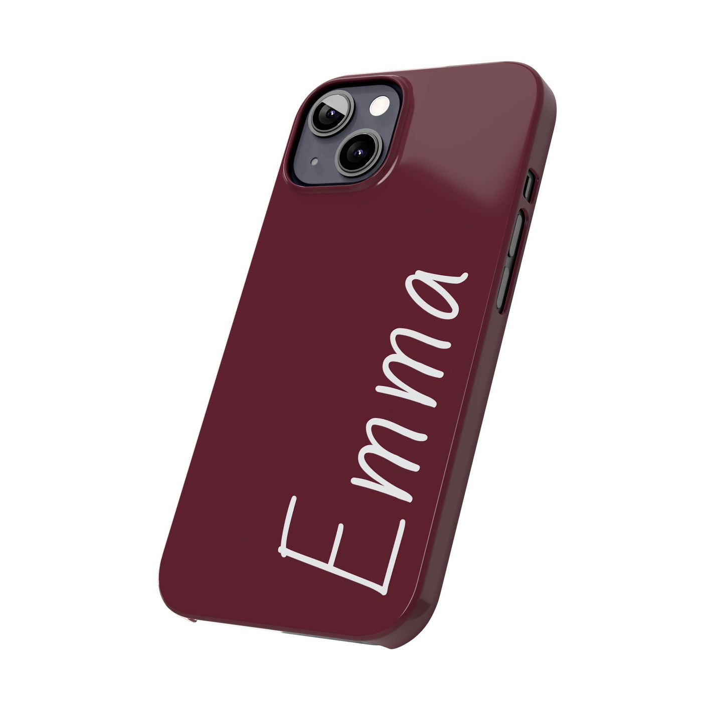 Personalized Initial Name Custom Slim Phone Cases for Iphone 16 Pro Max | iPhone 15 Case | iPhone 15 Pro Max Case, Iphone 14, 13, 12, 11, 10, 8, 7 - Studio40ParkLane