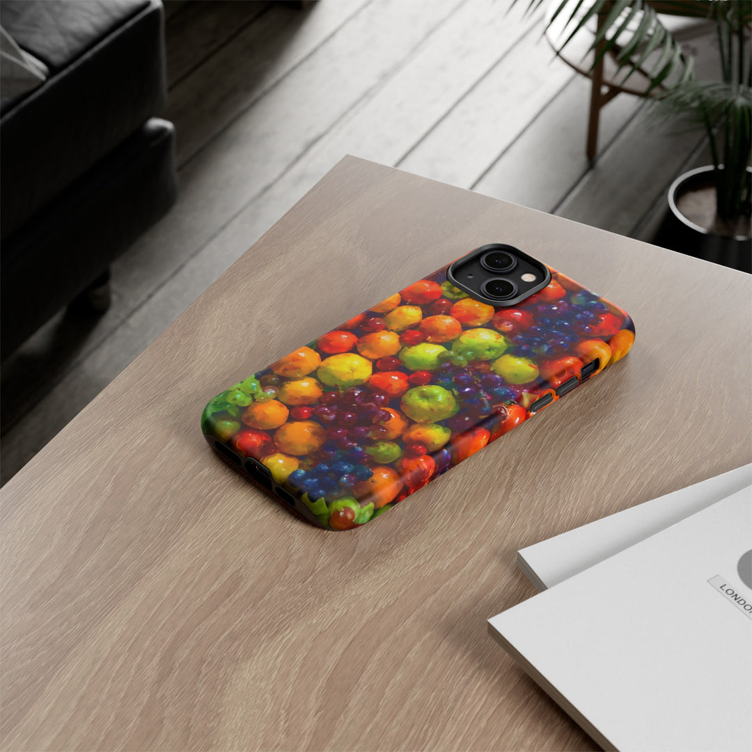 Impact Resistant, Fall Fruit, Cute Phone Cases for Samsung S24, S23, S22, S21, IPhone 15 pro Iphone 14 pro Iphone 13 IPhone 12 Iphone 11 - Studio40ParkLane