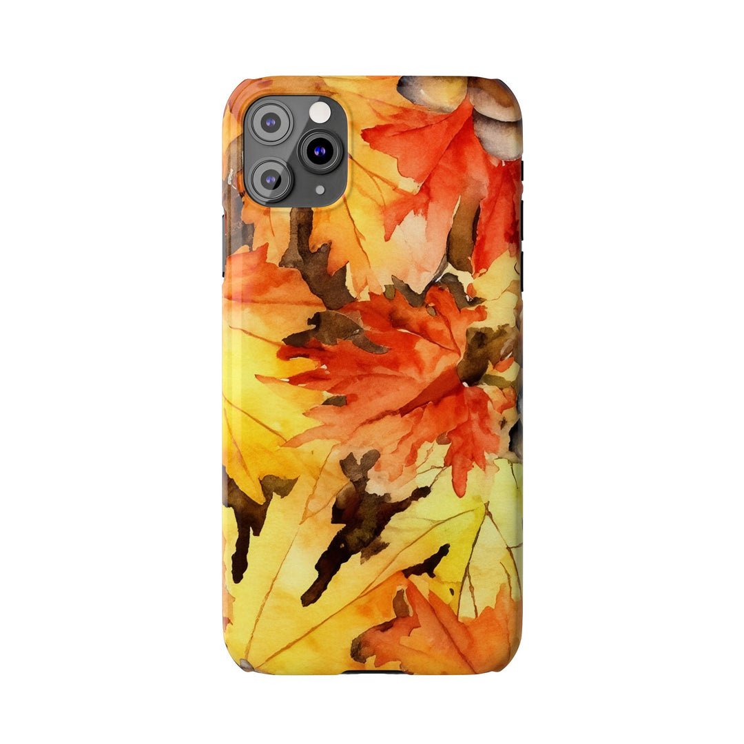 Slim Fall Leaves Slim Cute Phone Cases for Iphone | iPhone 15 Case | iPhone 15 Pro Max Case, Iphone 14, Iphone 14 Pro Max, Iphone 13 - Studio40ParkLane