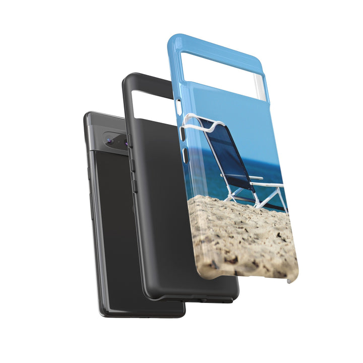 Cute Samsung Case | Cool Iphone Case | Summer Blue Beach Chair, Samsung S24, S23, S22, S21, IPhone 15 Case | Iphone 14 Case, Iphone 13 Case - Studio40ParkLane