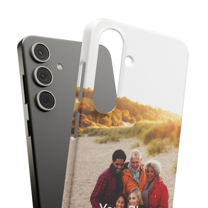 Snap Custom Personalized Family/Pet Cute Phone Cases for Samsung Galaxy S24, S23, S22, S21, S20, Plus, Ultra, Iphone 16, 15, 14, Pro and Max - Studio40ParkLane