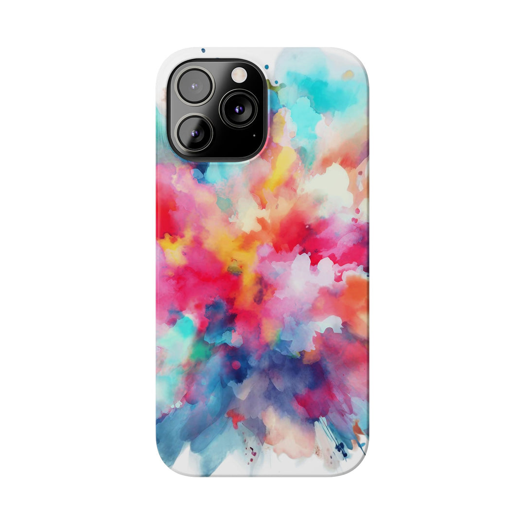 Slim Paint Splash Gift for Her Cute Phone Cases for Iphone 16 Pro Max | iPhone 15 Case | iPhone 15 Pro Max Case, Iphone 14, Iphone 14 Pro Max, Iphone 13 12 11 8 7 - Studio40ParkLane