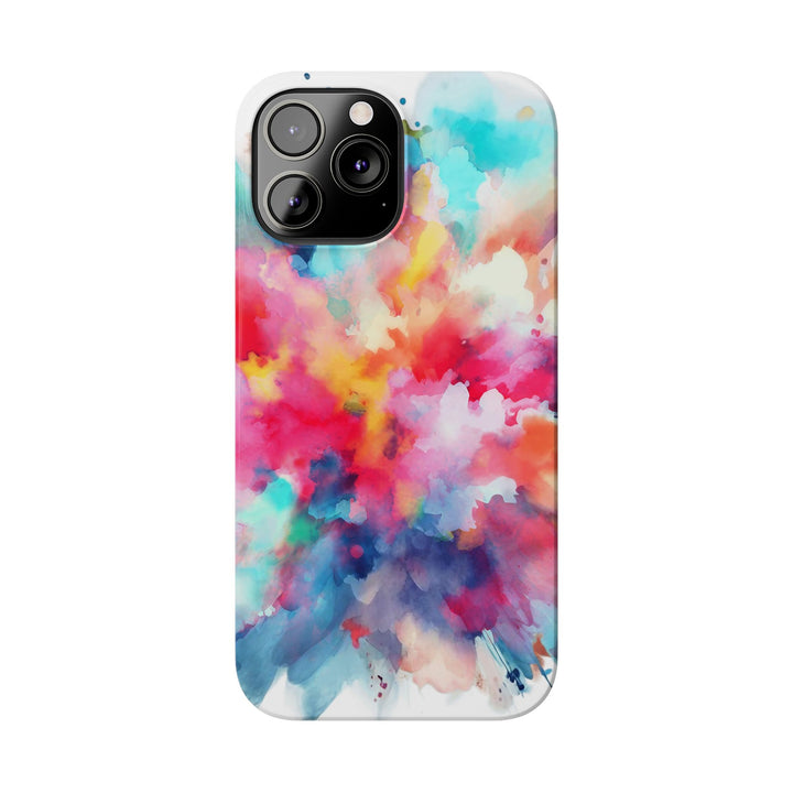 Slim Paint Splash Gift for Her Cute Phone Cases for Iphone 16 Pro Max | iPhone 15 Case | iPhone 15 Pro Max Case, Iphone 14, Iphone 14 Pro Max, Iphone 13 12 11 8 7 - Studio40ParkLane