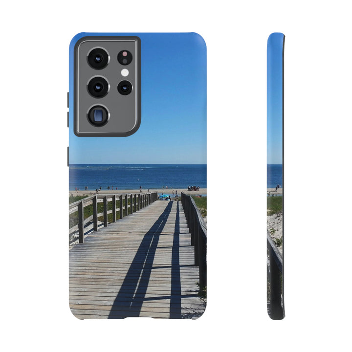 Cute Samsung Case | Cool Iphone Case | Summer Beach Walk, Samsung S24, S23, S22, S21, IPhone 15 Case | Iphone 14 Case, Iphone 13 Case - Studio40ParkLane