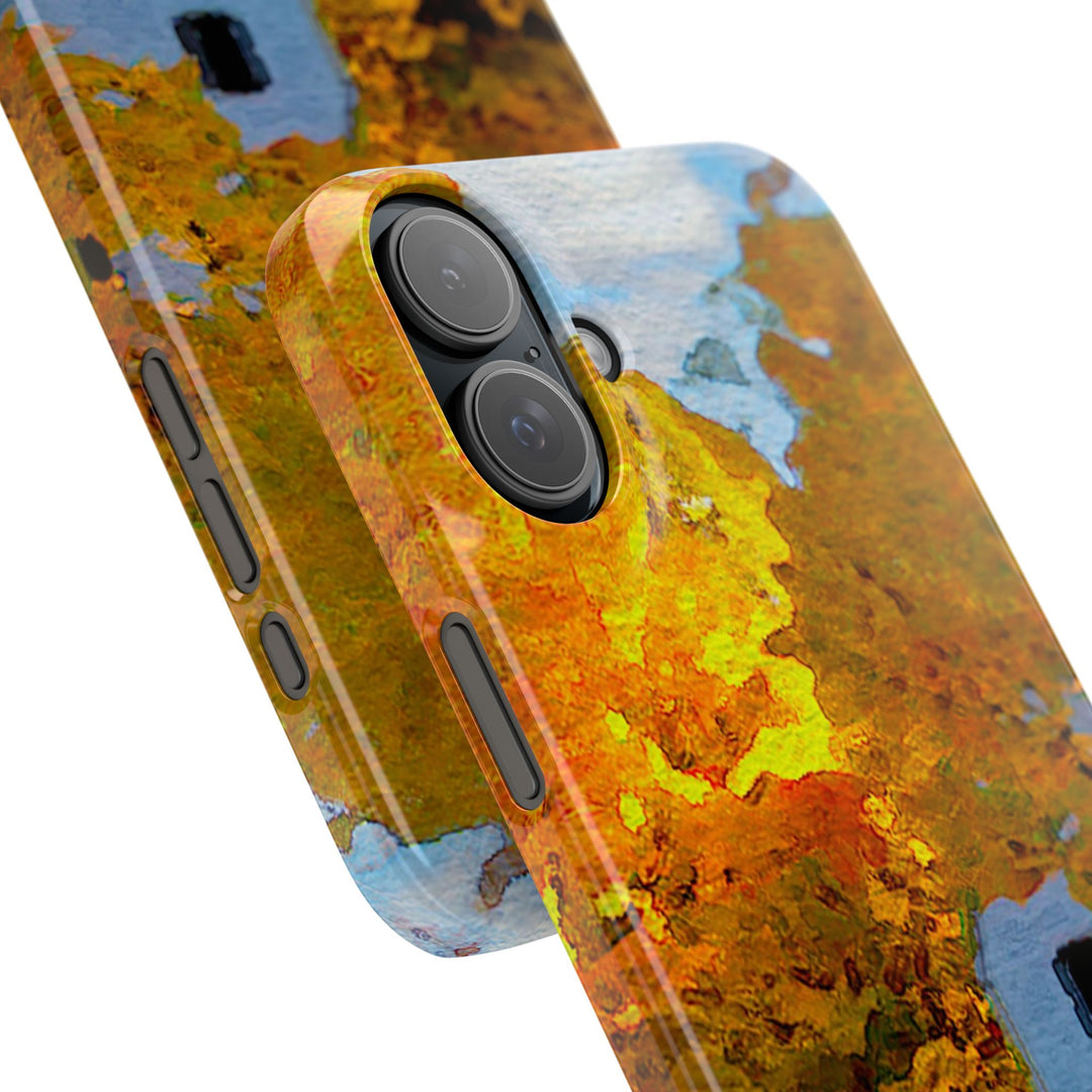 Slim Cute Phone Cases for Iphone - | iPhone 15 Case | iPhone 15 Pro Max Case, Iphone 14 Case, Iphone 14 Pro Max, Iphone 13, New England Fall Leaves - Studio40ParkLane