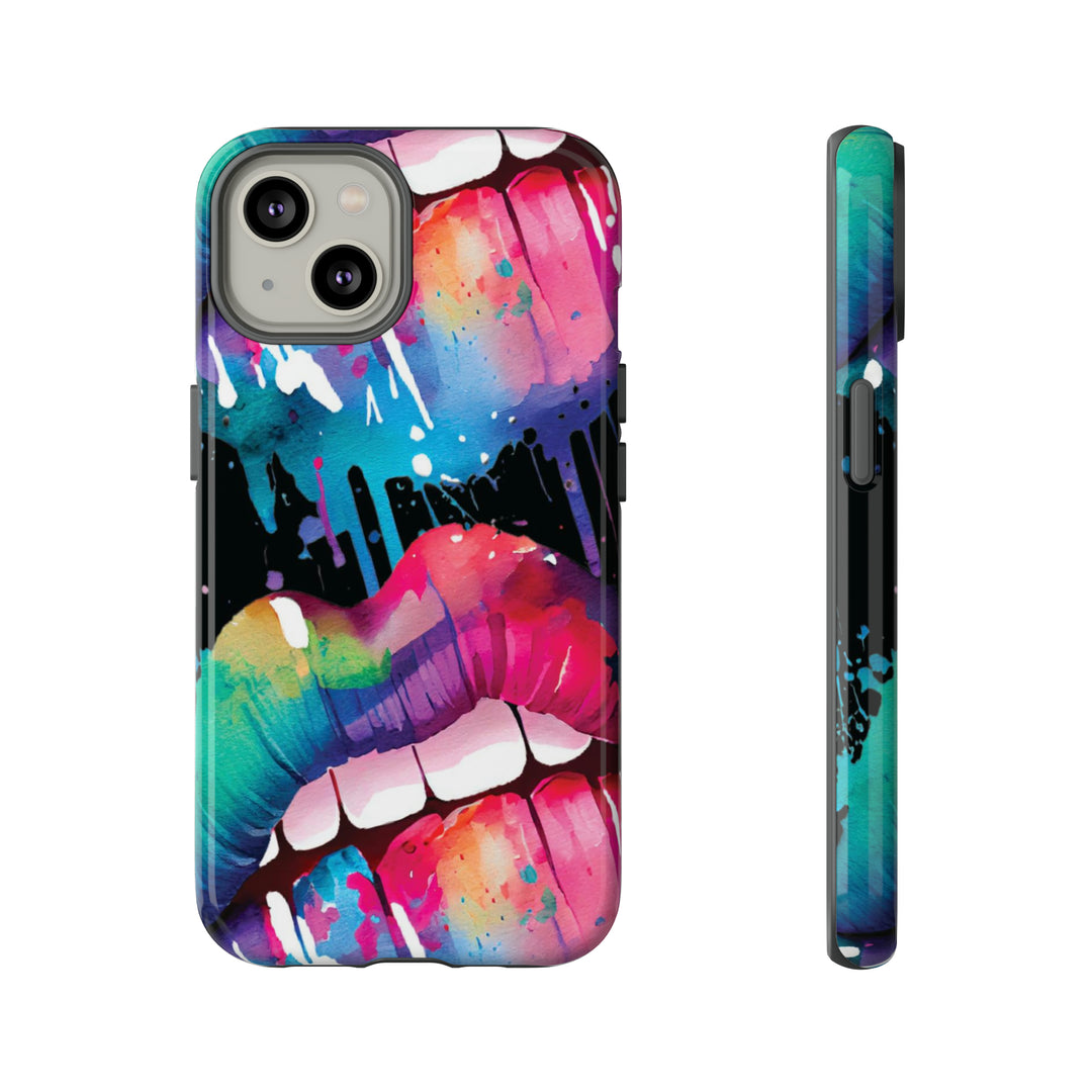 Cute IPhone Case | iPhone 15 Case | iPhone 15 Pro Max Case, Iphone 14 Case, Iphone 14 Pro Max Case IPhone Case for Art Lovers, Lips Smile - Studio40ParkLane