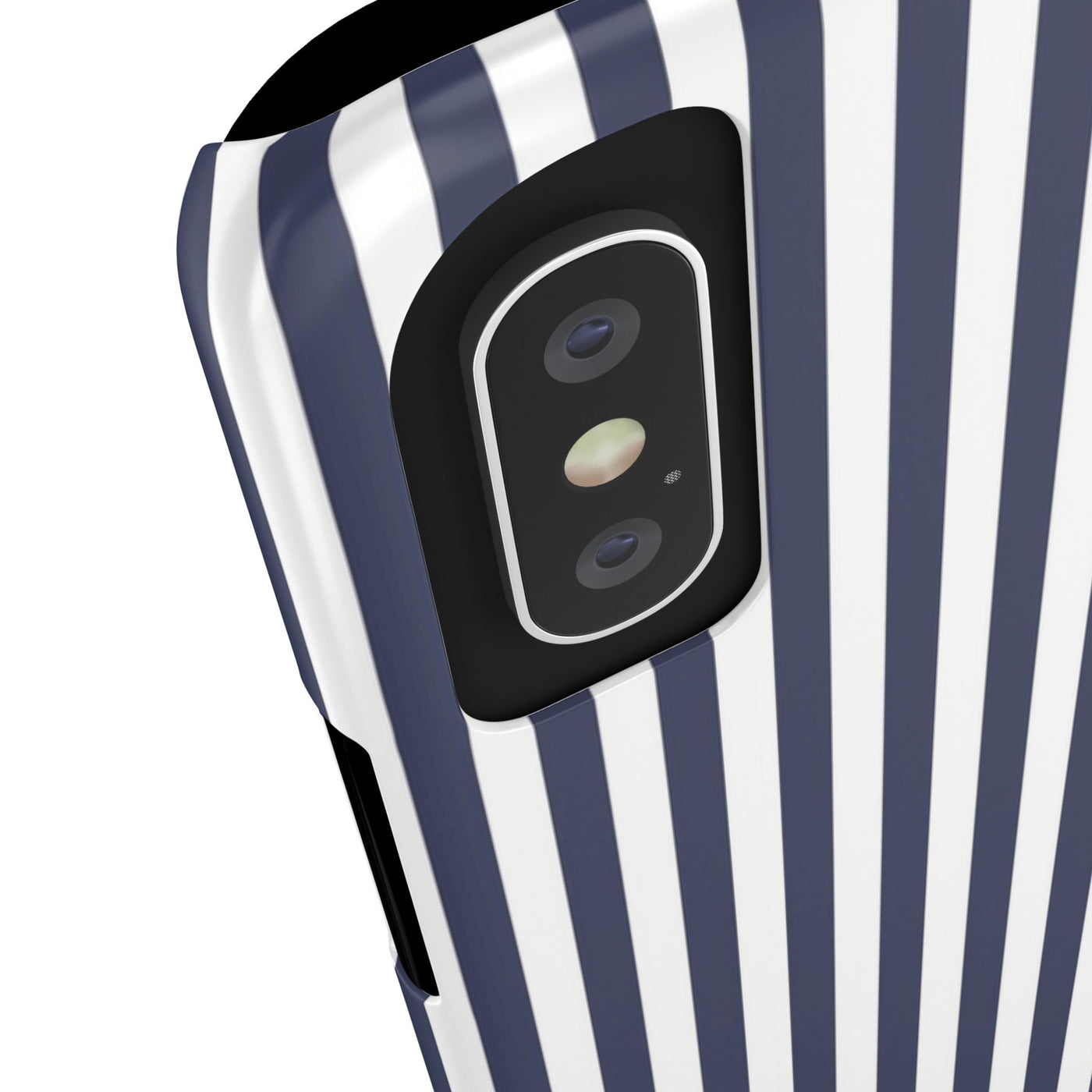 Slim Navy Blue Striped Cute Phone Case for Iphone 16 - | iPhone 15 Pro Max Case | iPhone 14 Case Iphone 13 12 11 10 9 8 7 XS X Gift for Her - Studio40ParkLane