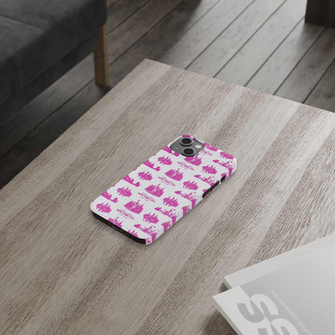 New York Skyline Pink Collage Coquette Gift for Her Cute Phone Cases for Iphone 16 Pro Max | iPhone 15 Case | iPhone 15 Pro Max Case, Iphone 14, Iphone 14 Pro Max, Iphone 13 12 11 8 7