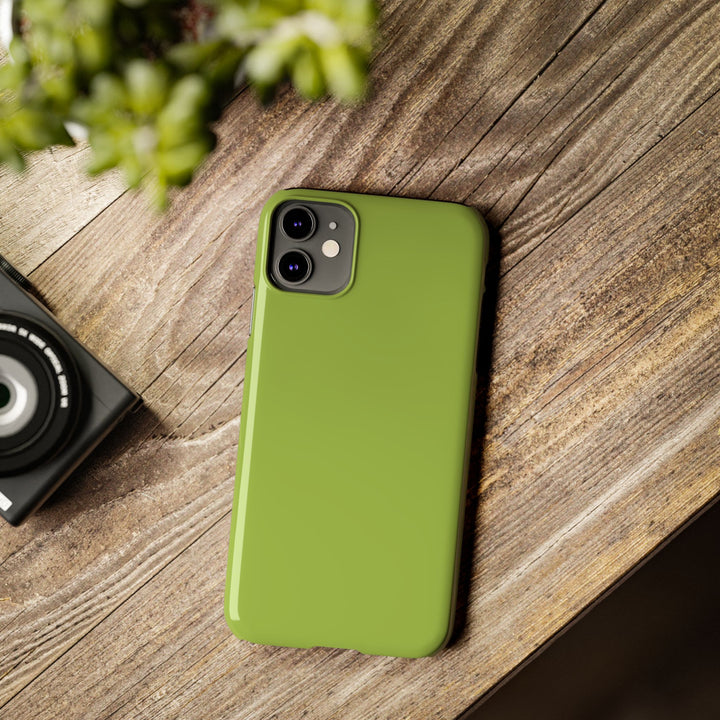 Slim Chartreuse Green Gift for Her Aesthetic Cute Phone Case for Iphone 16 - | iPhone 15 Pro Max Case | iPhone 14 Case 13 12 11 10 9 8 7 - Studio40ParkLane