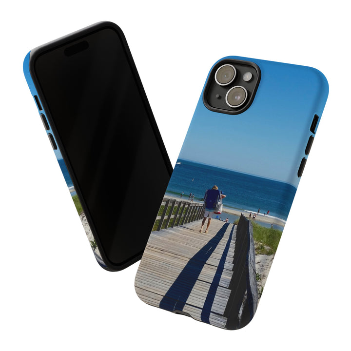 Cute Samsung Case | Cool Iphone Case | Summer Beach Walk, Samsung S24, S23, S22, S21, IPhone 15 Case | Iphone 14 Case, Iphone 13 Case - Studio40ParkLane