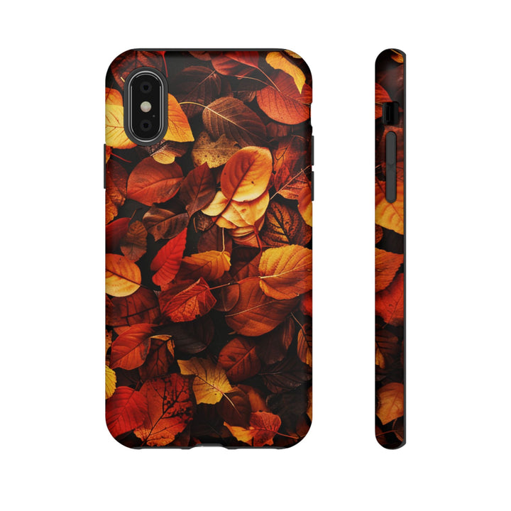 Autumn Fall Leaves Gift for Her Cute Phone Case for, Samsung Galaxy S24, S23, S22, S21, IPhone 16 Case | Iphone 15, Iphone 14, IPhone 13 Case - Studio40ParkLane