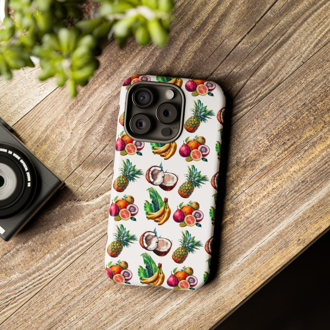 Cute Samsung Case | Cool Iphone Case | Tropical Summer Fruit, Samsung S24, S23, S22, S21, IPhone 15 Case | Iphone 14 Case, Iphone 13 Case