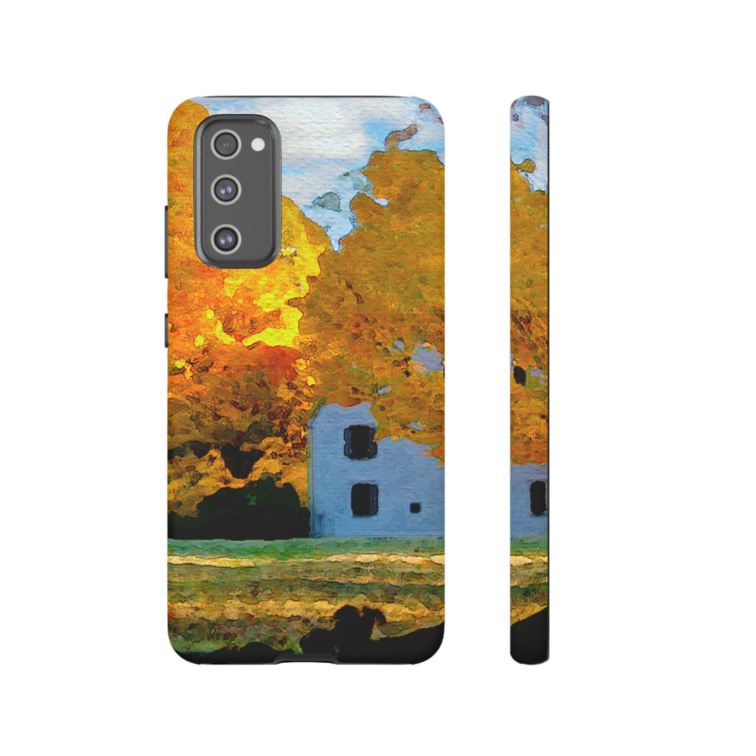 Cute Samsung Phone Case | Aesthetic Samsung Phone Case | Galaxy S23, S22, S21, S20 | New England Fall, Protective Phone Case - Studio40ParkLane