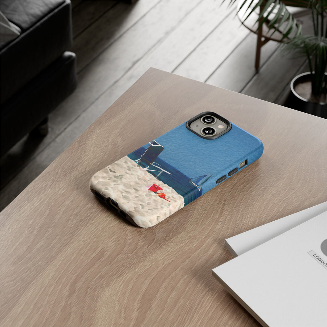 Cute Samsung Case | Cool Iphone Case | Summer Blue Beach Chair, Samsung S24, S23, S22, S21, IPhone 15 Case | Iphone 14 Case, Iphone 13 Case - Studio40ParkLane