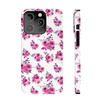 Slim Spring Flowers Gift for Her Cute Phone Cases for Iphone 16 Pro Max | iPhone 15 Case | iPhone 15 Pro Max Case, Iphone 14, 13, 12, 11, 10, 8, 7 - Studio40ParkLane