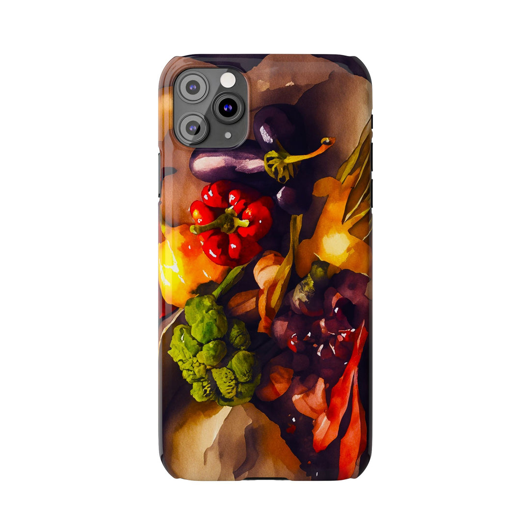 Slim Fall Farm Vegetables Cute Phone Cases for Iphone | iPhone 15 Case | iPhone 15 Pro Max Case, Iphone 14, Iphone 14 Pro Max, Iphone 13 - Studio40ParkLane