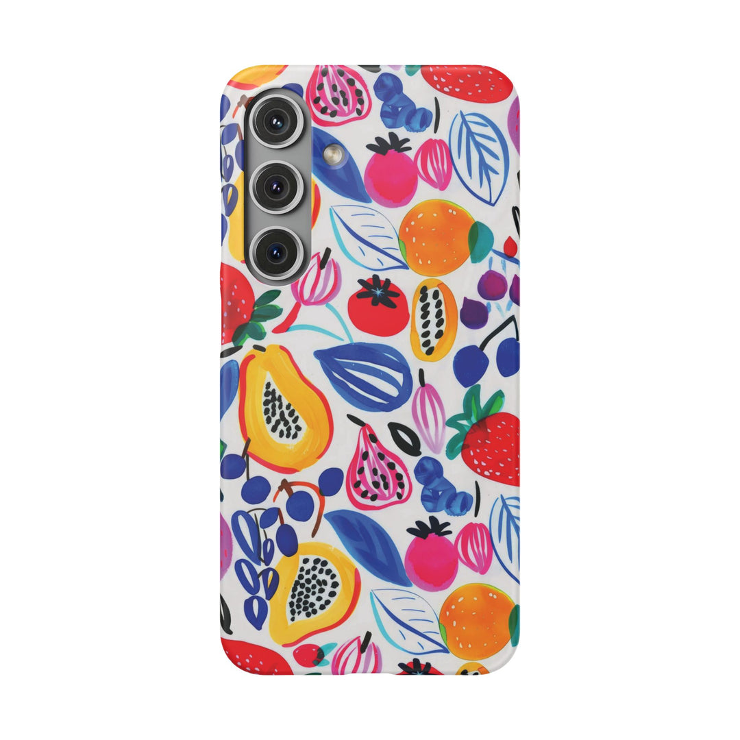 Snap Cute Custom Phone Case, Summer Fruit case for iPhone 18 17 16 15 14 13 12 Pro Max, Samsung S26 S25 S24 S23 Ultra Protective Phone Case - Studio40ParkLane
