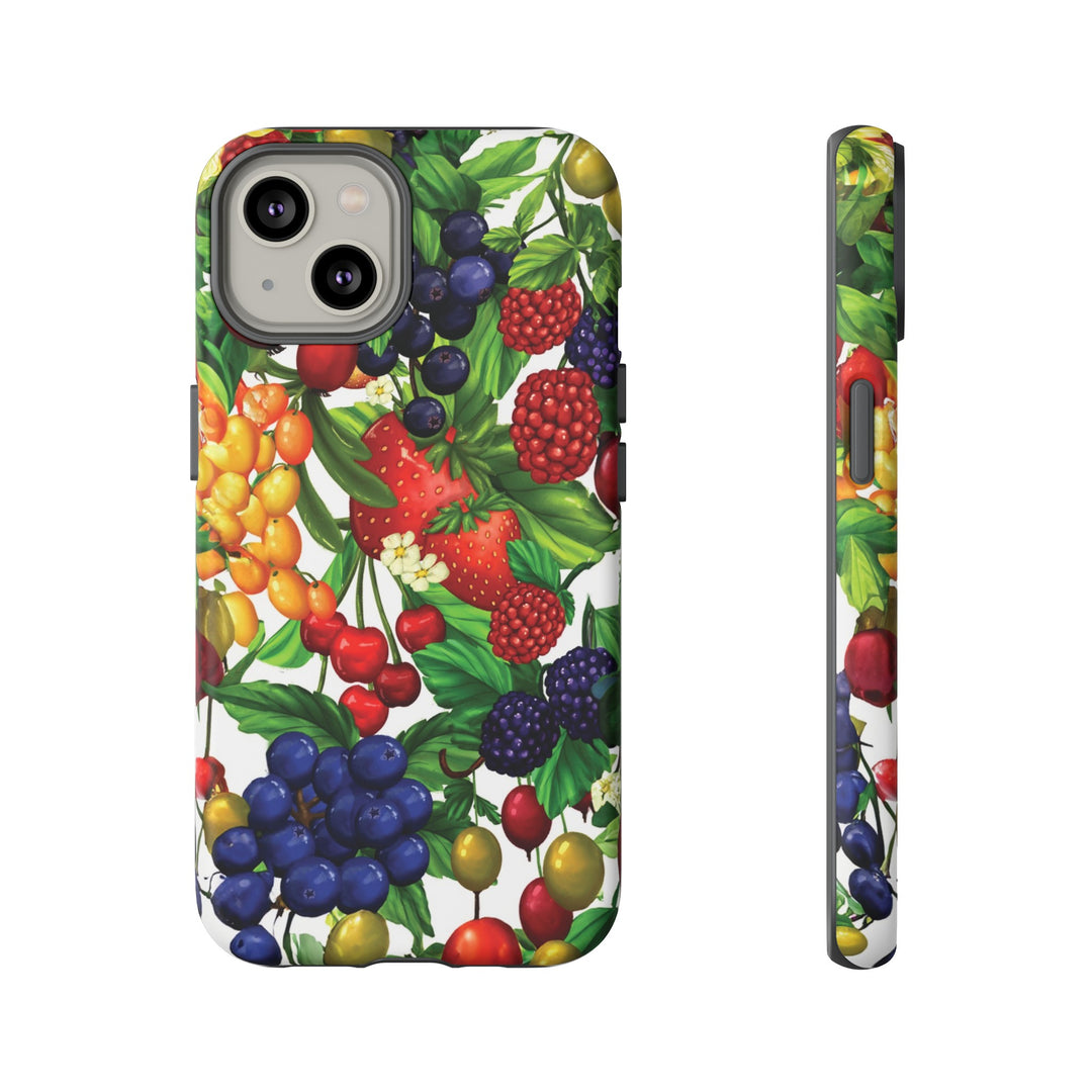 Cute Samsung Case | Cool Iphone Case | Summer Mixed Fruit, Samsung S24, S23, S22, S21, IPhone 15 Case | Iphone 14 Case, Iphone 13 Case - Studio40ParkLane