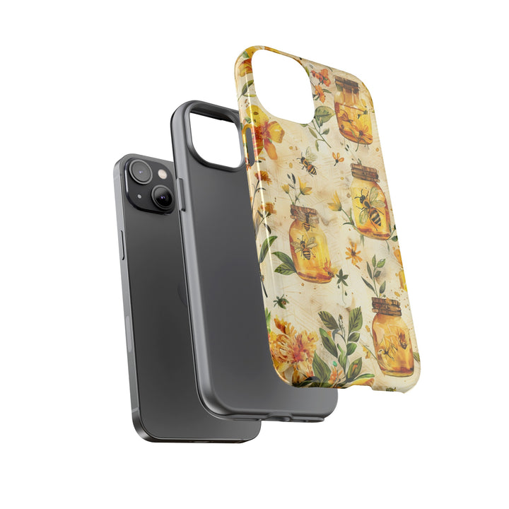 Impact Resistant, Honey Bees, Cute Phone Cases for Samsung S24, S23, S22, S21, IPhone 15 pro Iphone 14 pro Iphone 13 IPhone 12 Iphone 11 - Studio40ParkLane