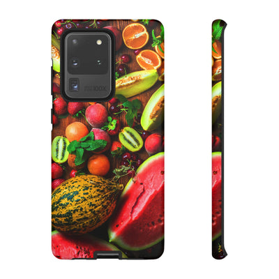 Fall Fruit Collage Cute Phone Case for, Samsung Galaxy S24, S23, S22, S21, IPhone 16 Case | Iphone 15, Iphone 14, IPhone 13 Case Mom Dad Gift