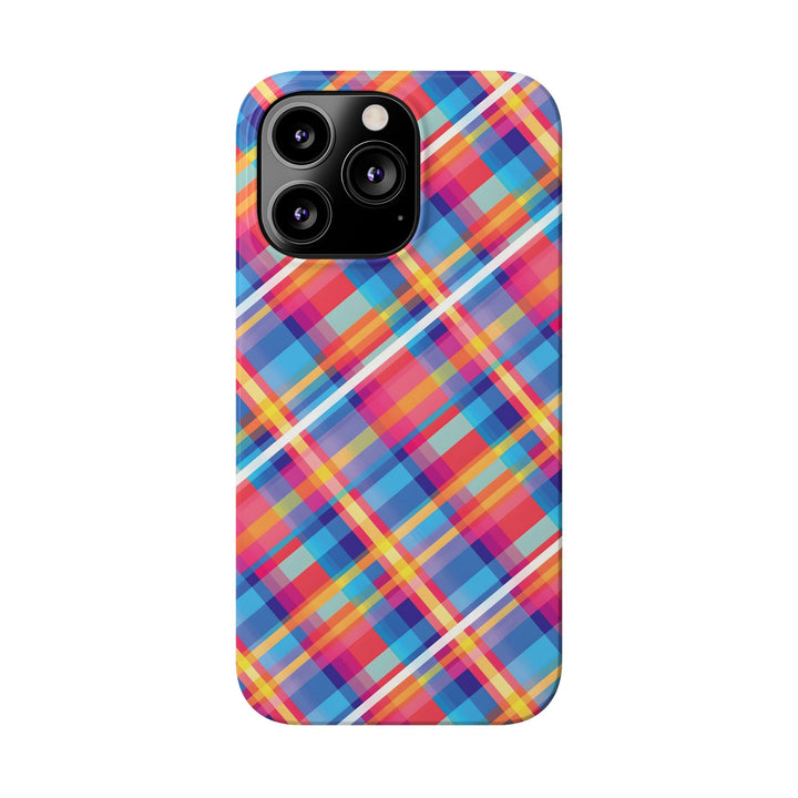 Slim Checkered Plaid Gift for Her Cute Phone Cases for Iphone 16 Pro Max | iPhone 15 Case | iPhone 15 Pro Max Case, Iphone 14, 13, 12, 11, 10, 8, 7 - Studio40ParkLane