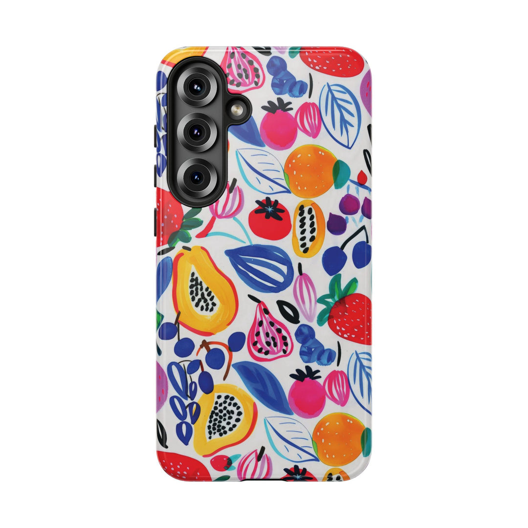 Summer Fruit Cute Tough Phone Case - For Apple iPhone Case 17, 16, 15 Pro Max, 14 Plus, 13 Pro, 12, Samsung Galaxy S26, S25, S24 Plus Ultra - Studio40ParkLane