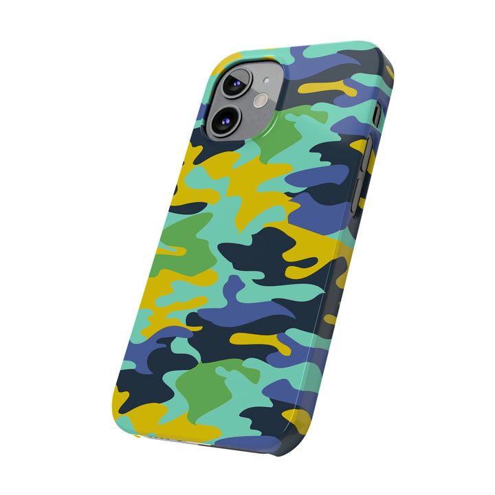 Slim Cute Phone Cases for Iphone - | iPhone 15 Case | iPhone 15 Pro Max Case, Iphone 14 Case, Iphone 14 Pro Max, Iphone 13, Late Spring Camouflage - Studio40ParkLane