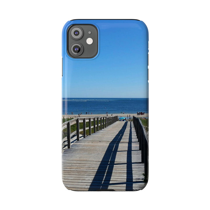 Slim Cute Phone Cases for Iphone - | iPhone 15 Case | iPhone 15 Pro Max Case, Iphone 14 Case, Iphone 14 Pro Max, Iphone 13, Summer Beach Walk - Studio40ParkLane