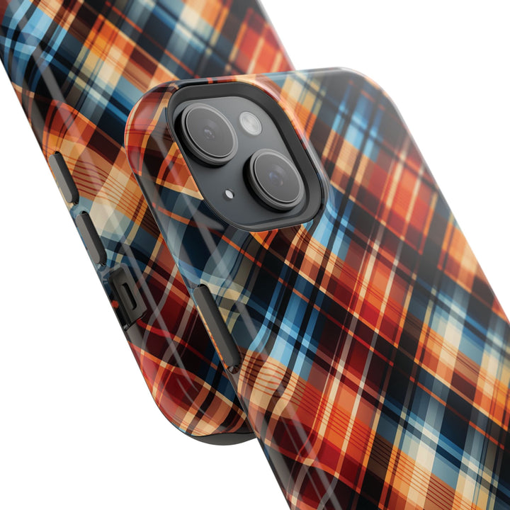 Checkered Plaid Magsafe Gift for Her Cute Phone Case for Iphone, | iPhone 16 | iPhone 15 Pro Max, Iphone 14 Pro Max, 13 12 11 10 9 8 7 - Studio40ParkLane