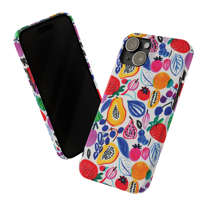 Slim Summer Fruit Cute Phone Case for Iphone 17 | iPhone 16 Case | iPhone 15 Pro Max, Iphone 14, Iphone 14 Pro Max, Iphone 13, Gift for Her
