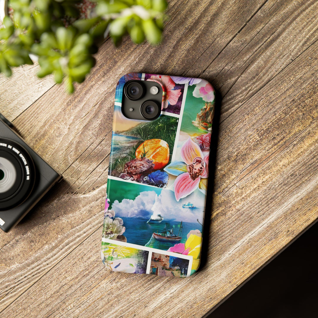 Slim Travel Coquette Collage Cute Phone Cases for Iphone | iPhone 15 Case | iPhone 15 Pro Max Case, Iphone 14, Iphone 14 Pro Max, Iphone 13 - Studio40ParkLane