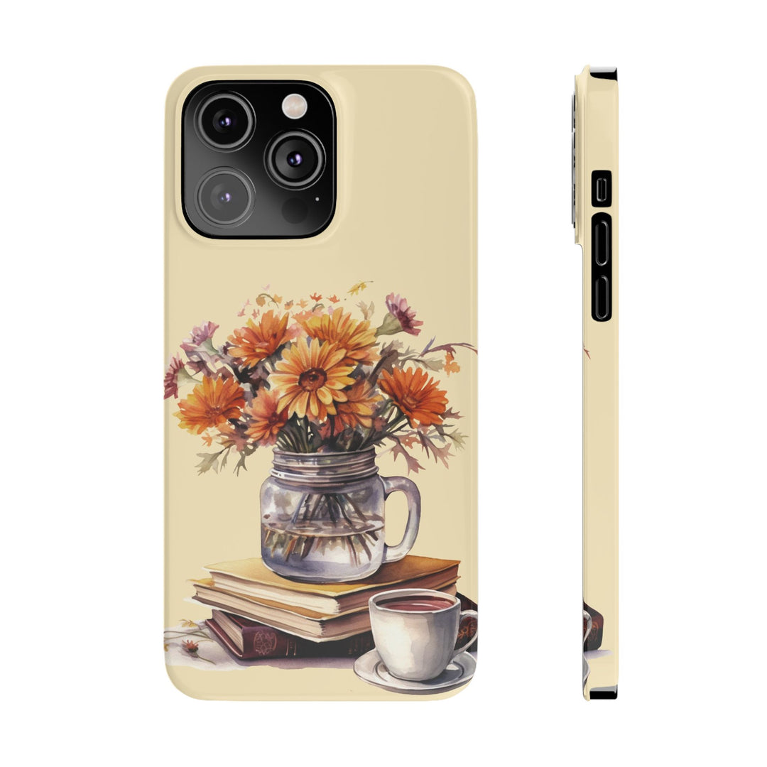 Slim Fall Autumn Leaves Cute Phone Cases for Iphone 16 | iPhone 15 Case | iPhone 15 Pro Max Case, Iphone 14, Iphone 14 Pro Max, Iphone 13, Slim Mom Dad Gift - Studio40ParkLane