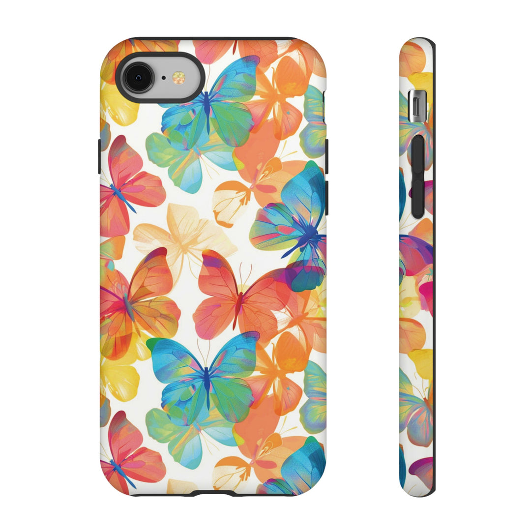 Cute Samsung Case | Cool Iphone Case | Summer Bright Butterflies, Samsung S24, S23, S22, S21, IPhone 15 Case | Iphone 14 Case, Iphone 13 Case - Studio40ParkLane