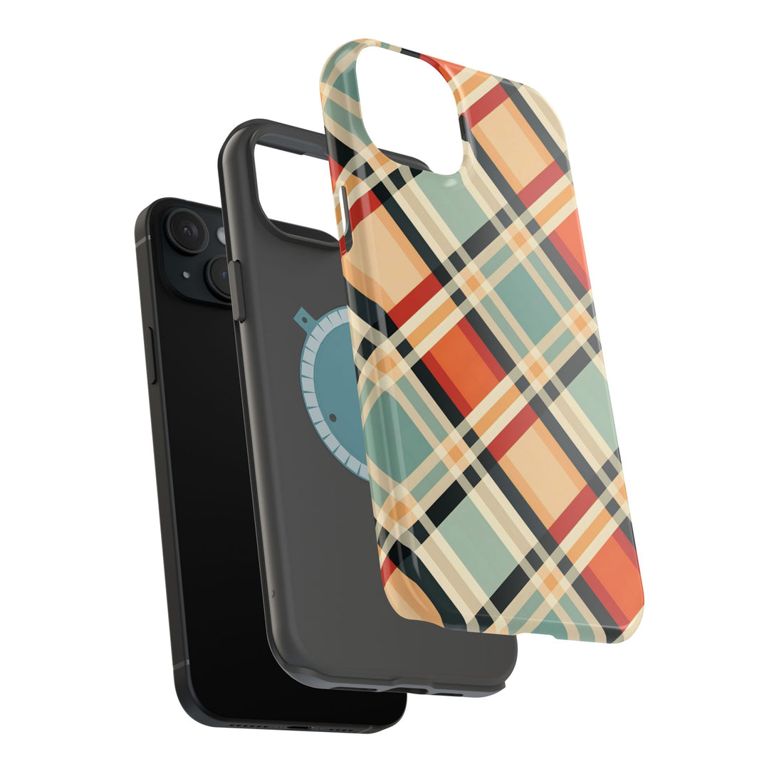 Checkered Plaid Magsafe Gift for Her Cute Phone Case for Iphone, | iPhone 16 | iPhone 15 Pro Max, Iphone 14 Pro Max, 13 12 11 10 9 8 7 - Studio40ParkLane
